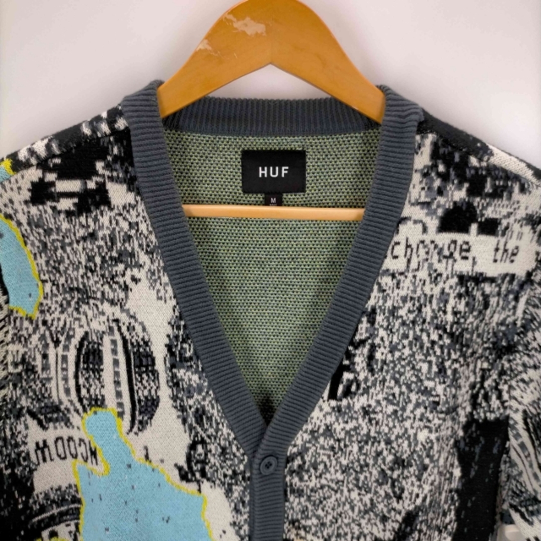 HUF - HUF(ハフ) 23SS MASHUP CARDIGAN SWEATER メンズの通販 by
