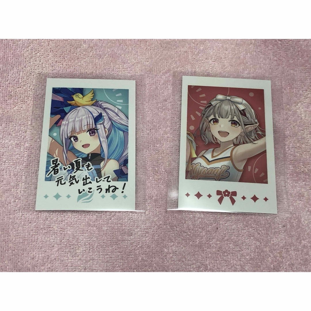 にじさんじ リゼ・ヘルエスタ える チェキ風カード セット エンタメ/ホビーのおもちゃ/ぬいぐるみ(キャラクターグッズ)の商品写真