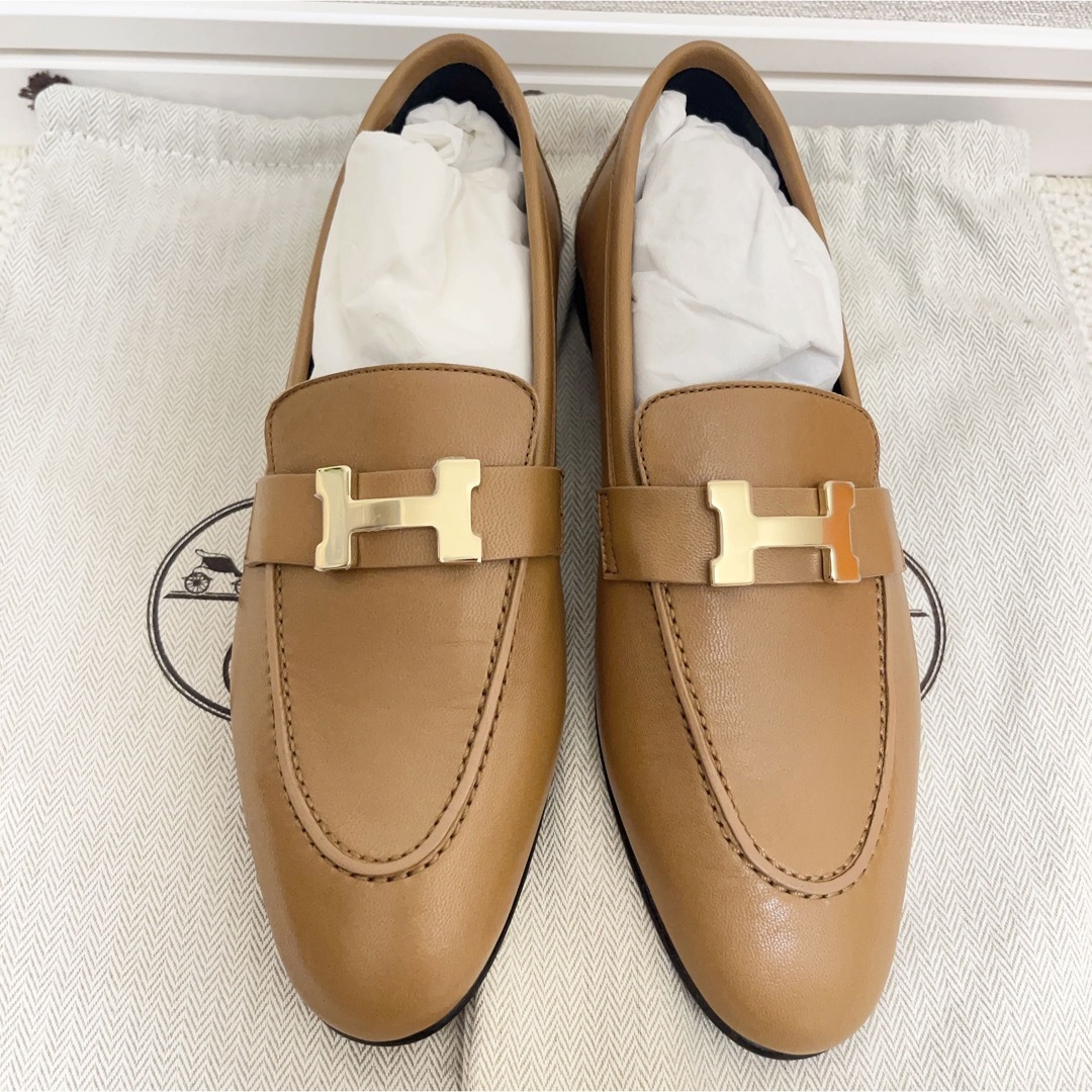 HERMES エルメス モカシン《パリ》新品未使用品 37サイズ