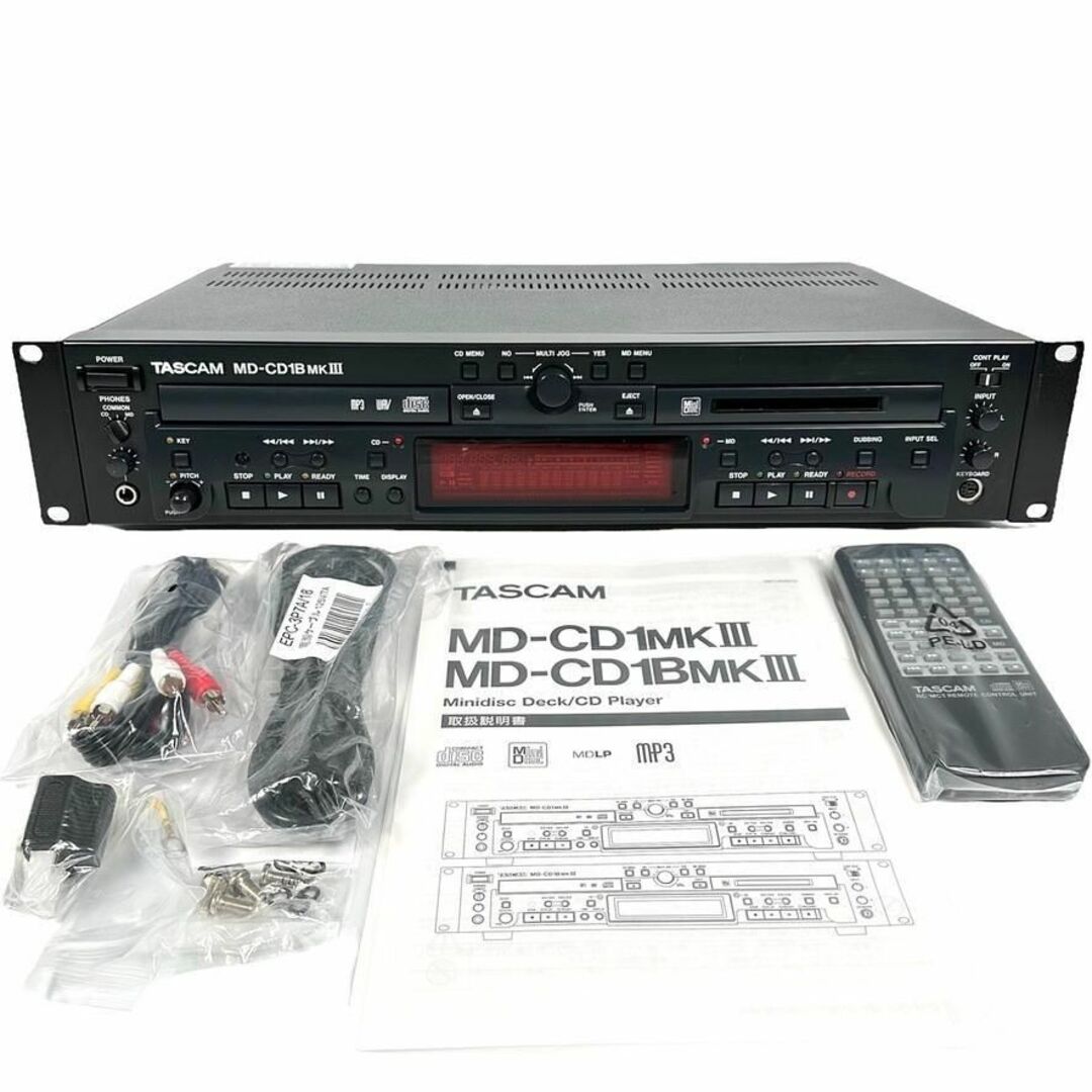 TASCAM MD/CDコンビネーションデッキ/プレーヤー MD-CD1BMK3 | www