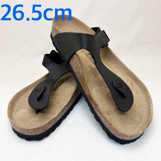 ビルケンシュトック(BIRKENSTOCK)の新品 ビルケンシュトック Gizeh ブラック 26.5cm (サンダル)