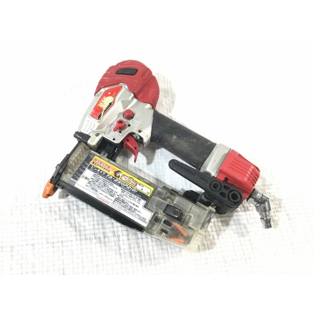 ☆中古品☆MAX マックス 15~50mm 常圧 ピンネイラ TA-250P2 (D) ピンタッカー ピン釘打機 ピン釘打ち機 77504