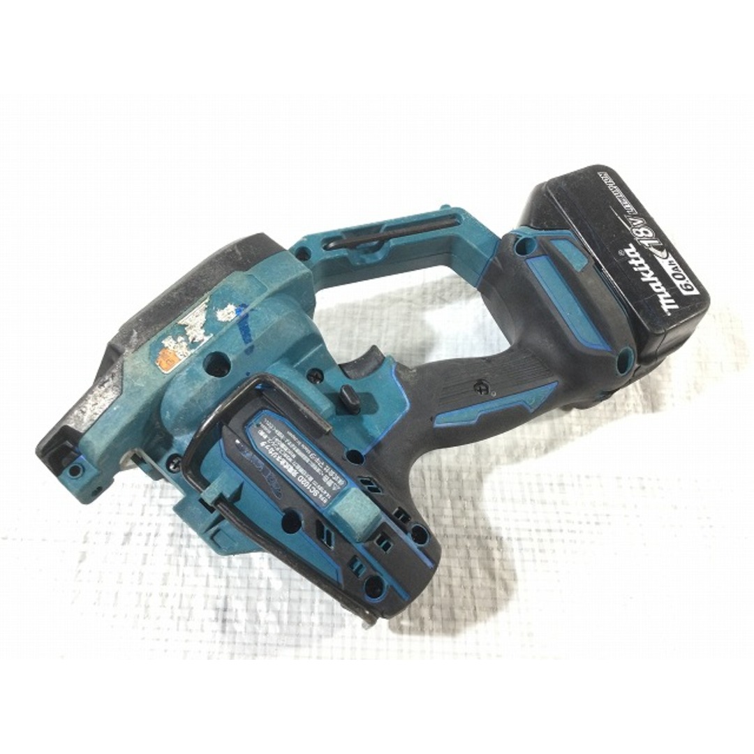 ☆中古品☆makita マキタ 18V 充電式全ネジカッタ SC102D バッテリー1個(18V 6.0AH) 充電器付き 全ねじカッター  寸切りカッター 77620