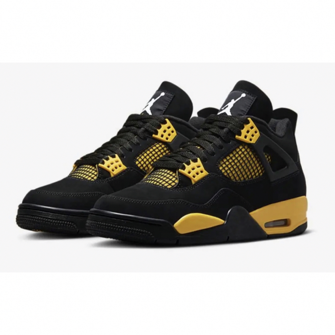 靴/シューズNIKE AIR JORDAN 4 RETRO Thunder