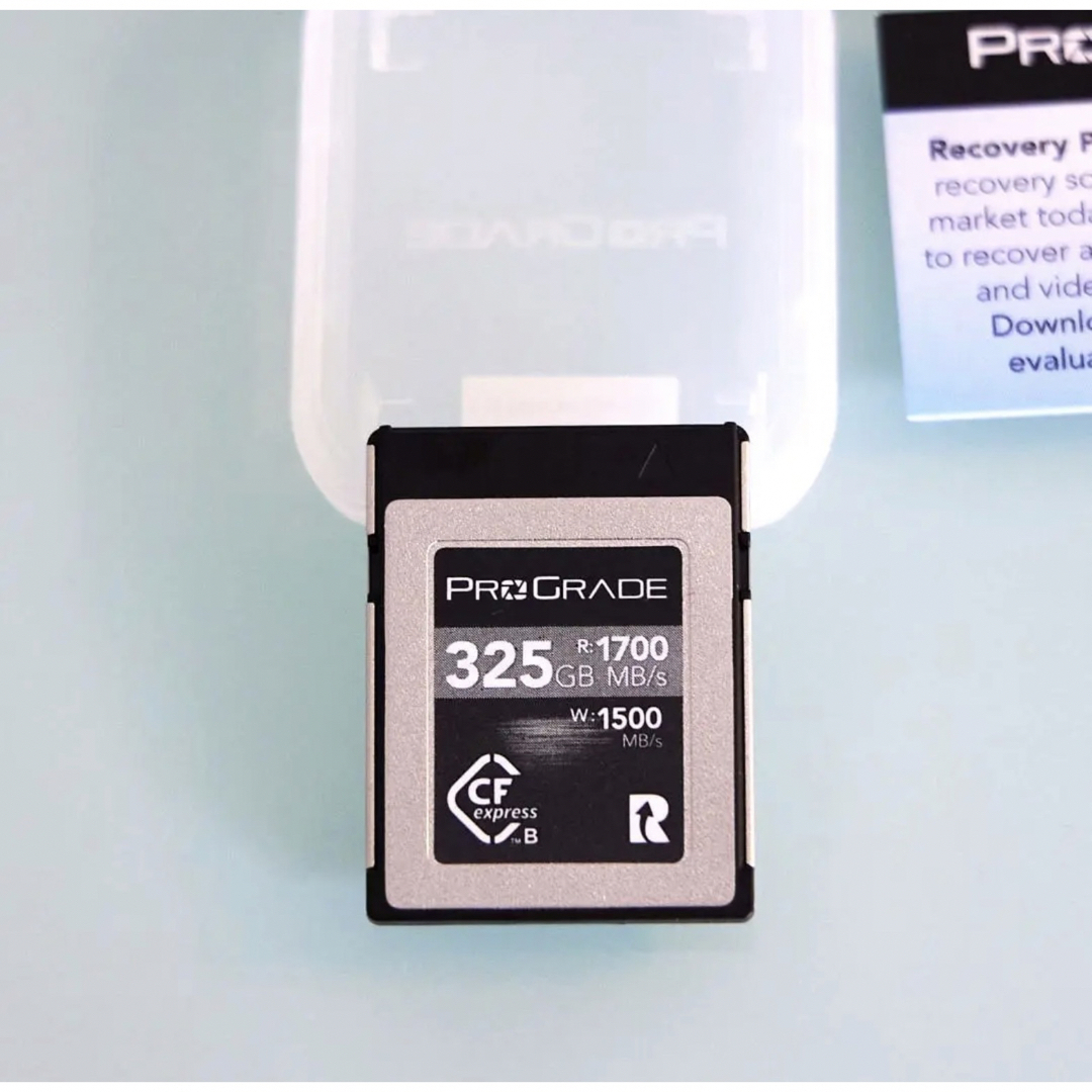 カメラ機材】プログレード製CFexpressタイプB・コバルト325GB