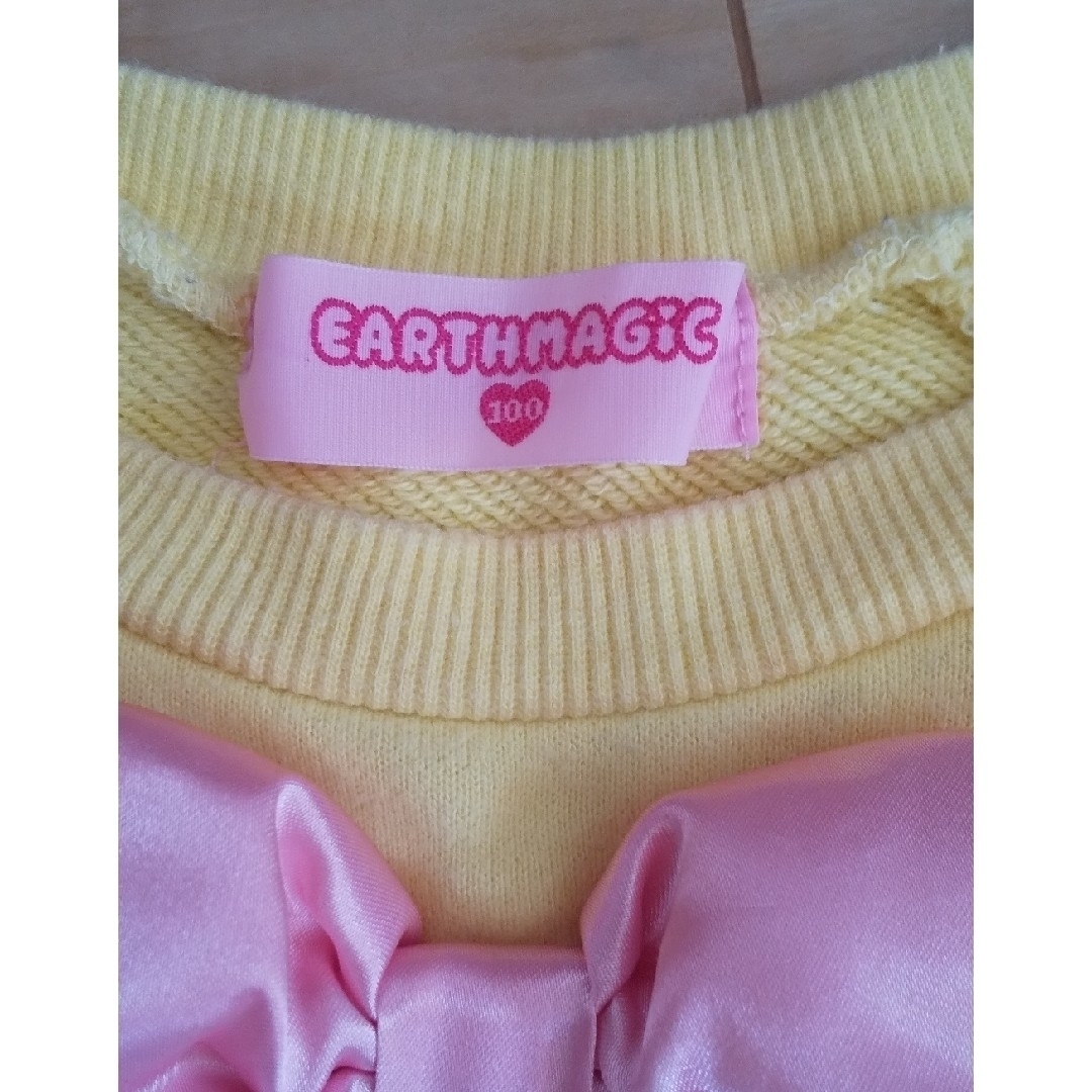 EARTHMAGIC(アースマジック)のEARTHMAGIC  トレーナー キッズ/ベビー/マタニティのキッズ服女の子用(90cm~)(ニット)の商品写真