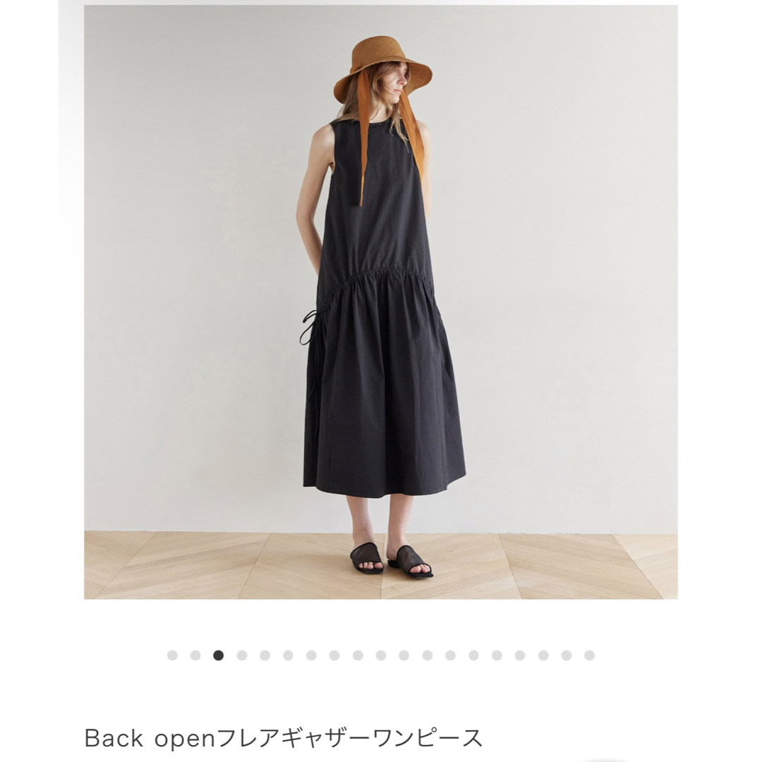【新品未使用】シールームリン Back openフレアギャザーワンピース | フリマアプリ ラクマ