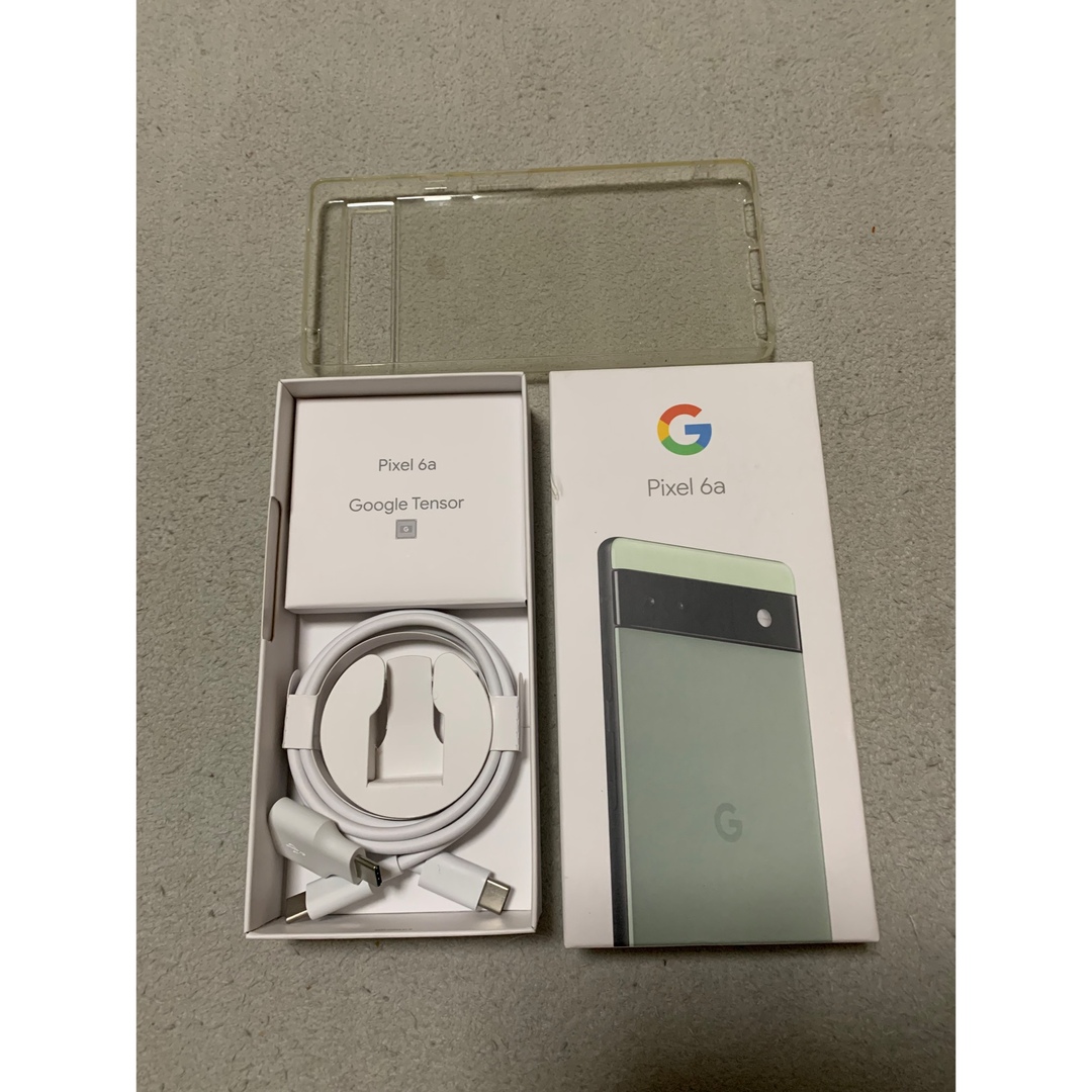 Google pixel 6a sage 使用1月 超美品。-