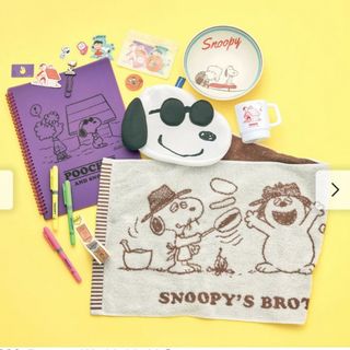 ピーナッツ(PEANUTS)のスヌーピーグッズ コレクション SNOOPY フェイスタオル(タオル/バス用品)