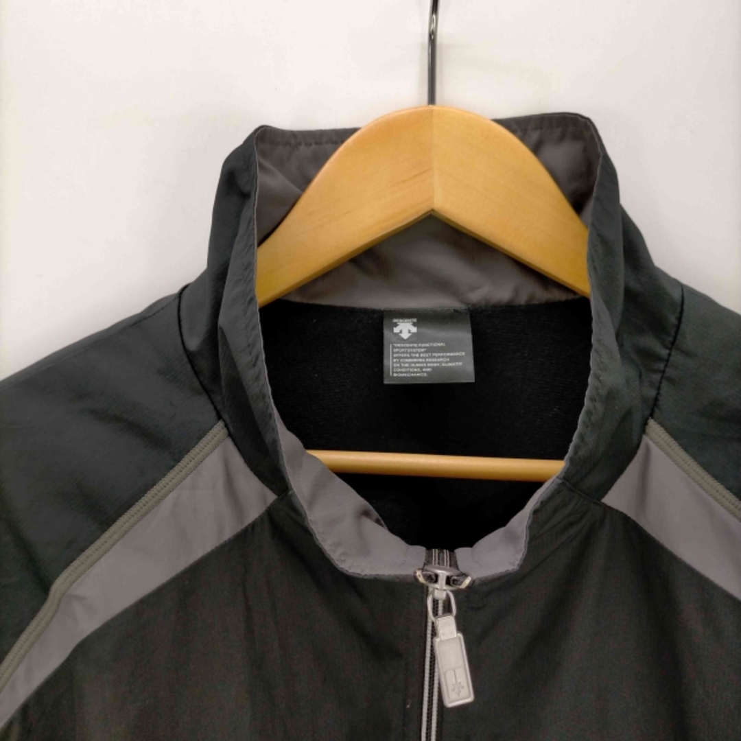 新品　デサント　DESCENTE ナイロン　ジップアップ　ジャケット　ロゴ　L