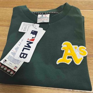 メジャーリーグベースボール(MLB)の新品　アスレチックス　Tシャツ　120(Tシャツ/カットソー)