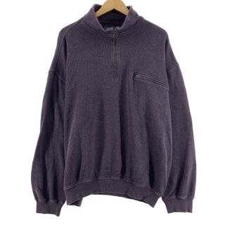 ペンドルトン(PENDLETON)の古着 PENDLETON コットンニットハーフジップセーター メンズXXL /eaa347105(ニット/セーター)