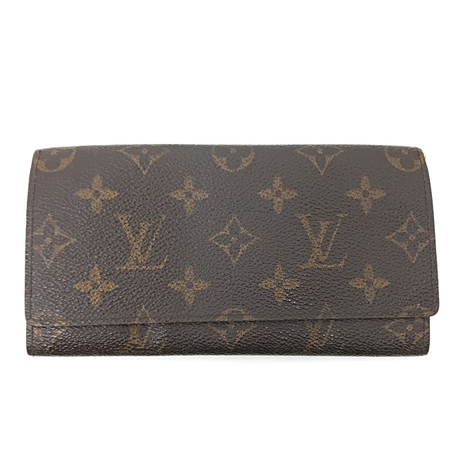 LOUIS VUITTON(ルイヴィトン)のルイ・ヴィトン モノグラム 二つ折り長財布 レディースのファッション小物(財布)の商品写真