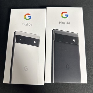 Google pixel6a 白黒セット 新品未開封の通販 by ぺーたー's shop｜ラクマ