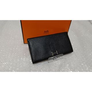 Hermes - 美品 HERMES エルメス ベアンスフレ 長財布 ブラック 高級 ...