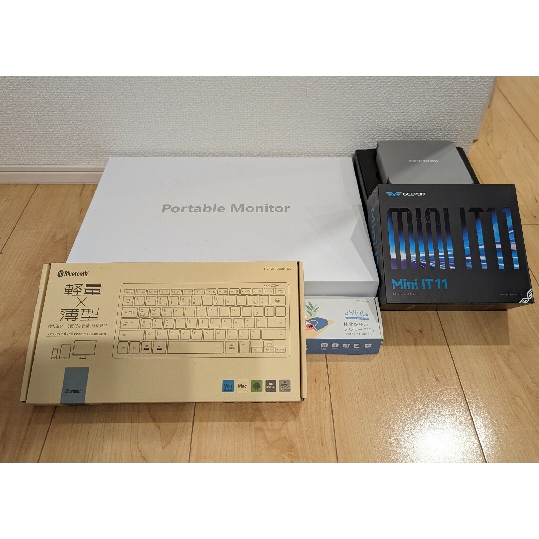 デスクトップ パソコン ミニPC フルセット GEEKOM Mini IT11