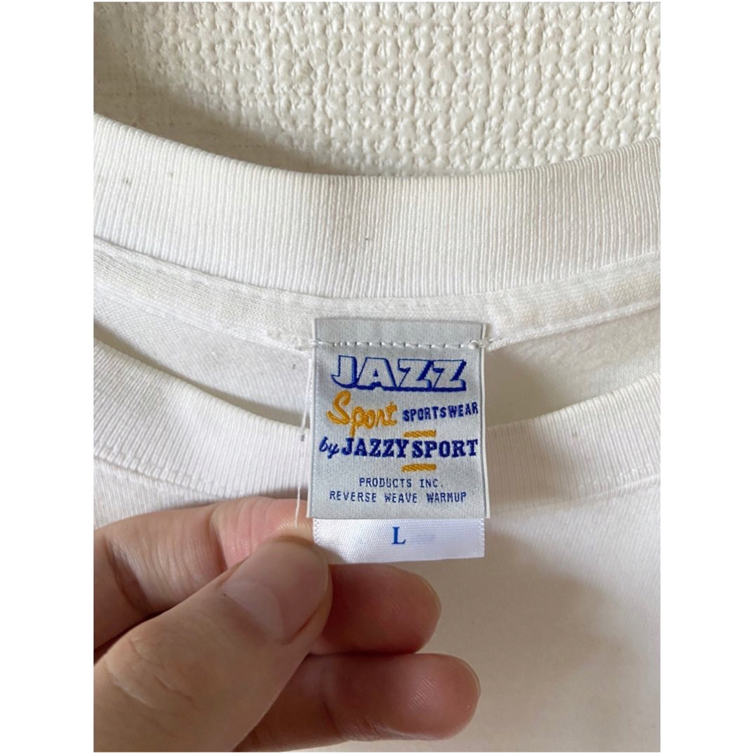 jazzy sport ジャジースポーツ プリント 白 ホワイト 半袖 tシャツ 5