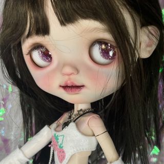 カスタムブライス 人形 海外作家様 小さなお目目 アイドル Y2k フルセット カスタムブライス 人形 海外作家様 小さなお目目 アイドル Y2k フルセット