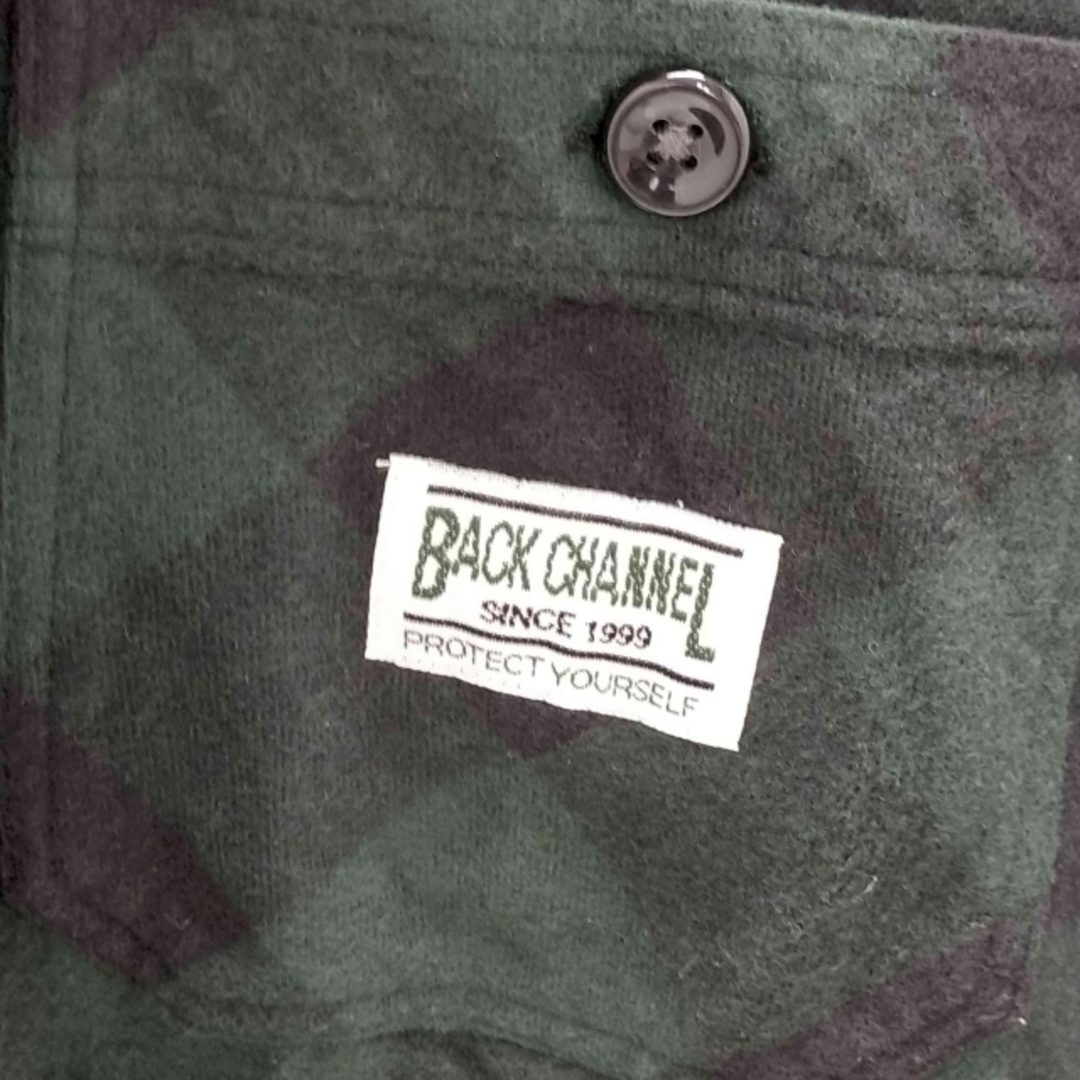 Back Channel(バックチャンネル)のBack Channel(バックチャンネル) バックロゴプリントフランネルシャツ メンズのトップス(その他)の商品写真