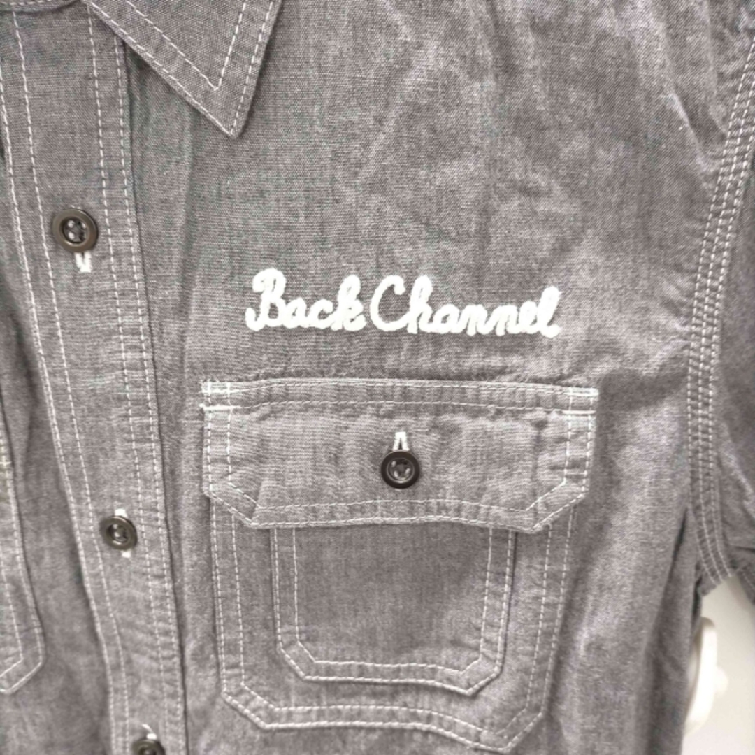 Back Channel(バックチャンネル)のBack Channel(バックチャンネル) ロゴ刺繍ワークS/Sシャツ メンズ メンズのトップス(その他)の商品写真