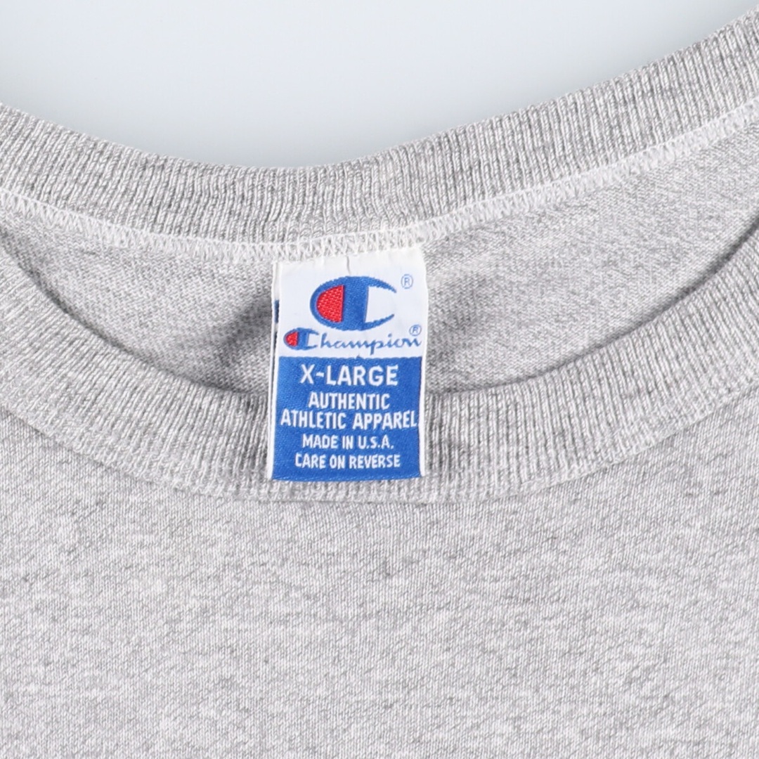 90年代 チャンピオン Champion カレッジTシャツ USA製 X-LARGE メンズL ヴィンテージ /eaa338371