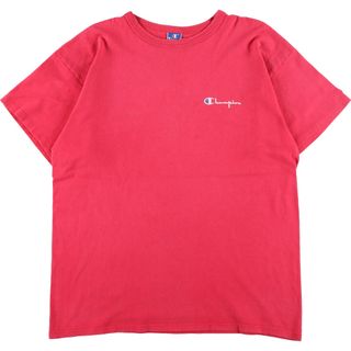 チャンピオン(Champion)の古着 90年代 チャンピオン Champion ロゴプリントTシャツ USA製 メンズL ヴィンテージ /eaa338379(Tシャツ/カットソー(半袖/袖なし))