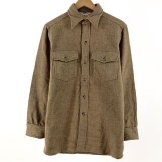 ウールリッチ(WOOLRICH)の古着 70年代 ウールリッチ WOOLRICH ウールシャツジャケット USA製 メンズM ヴィンテージ /eaa367436(シャツ)