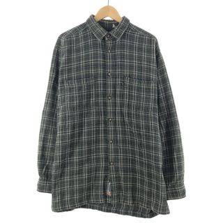 リーバイス(Levi's)の古着 リーバイス Levi's チェック柄 長袖 フランネルシャツ メンズXL /eaa367493(シャツ)