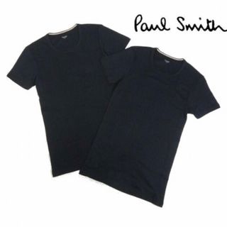 ポールスミス(Paul Smith)の【ポールスミス/Paul Smith】クルーネックインナーTシャツ・黒L×2枚(Tシャツ/カットソー(半袖/袖なし))