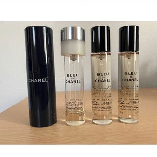 シャネル(CHANEL)のCHANEL ブルー ドゥ シャネル　トラベル スプレイリフィル　20ml×3本(香水(男性用))