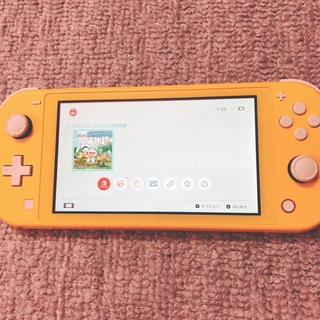 ニンテンドースイッチ(Nintendo Switch)のNintendo Switch Lite イエロー本体のみ中古　動作品　(携帯用ゲーム機本体)