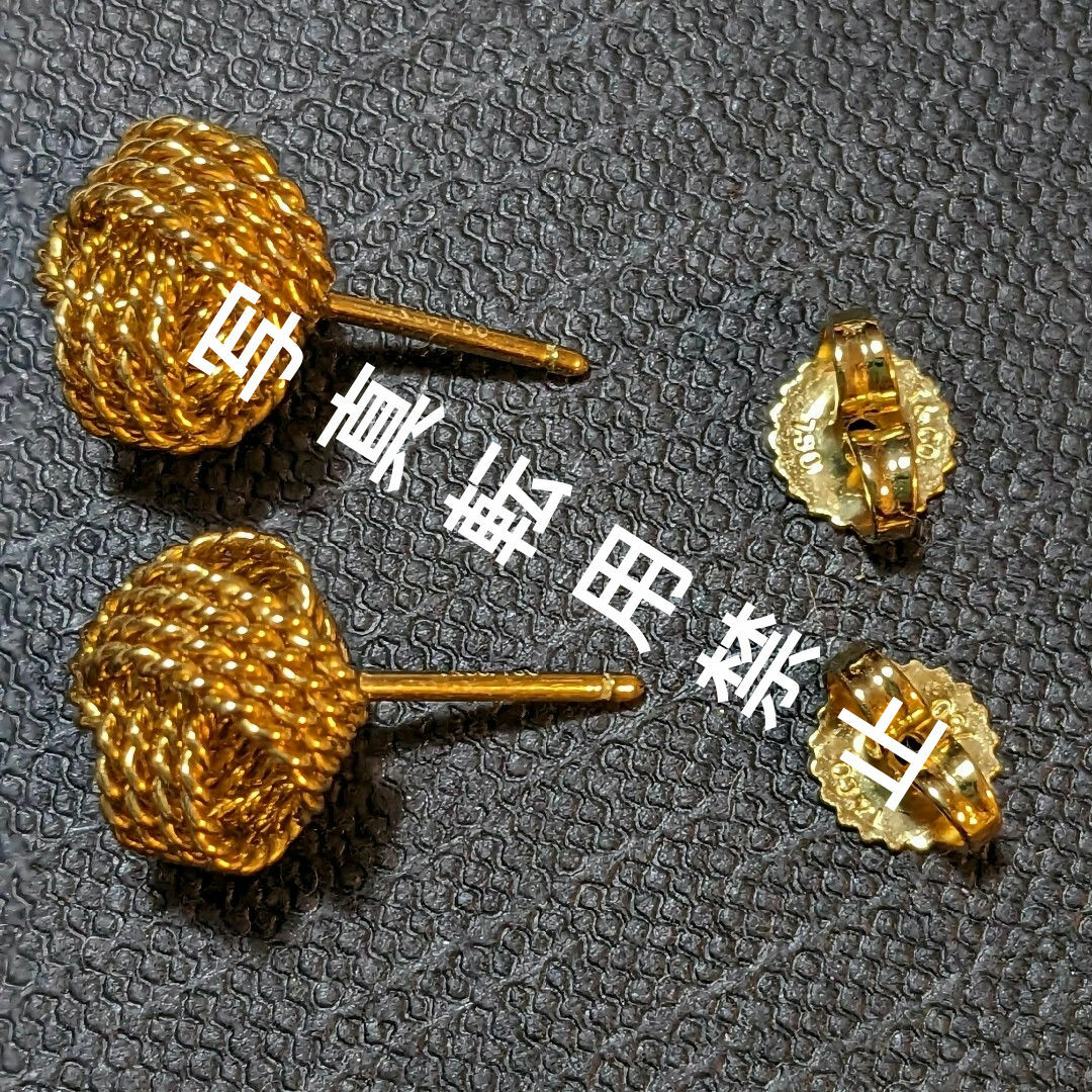 Tiffany & Co. - ティファニー K18YG イエローゴルド ツイストノット Tiffany & Co. - ティファニー K18YG イエローゴルド ツイストノット