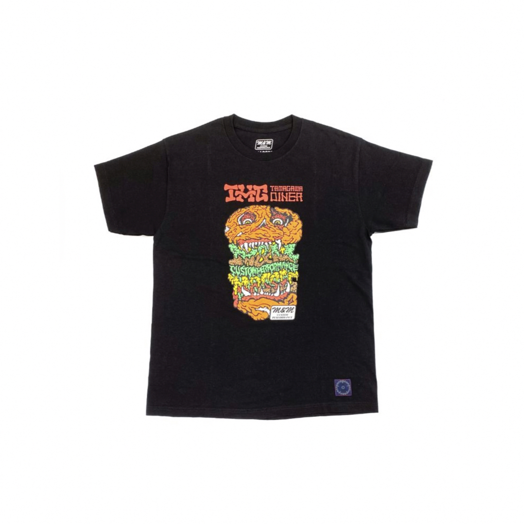 M&M(エムアンドエム)のm&m masses TAWAGAWA DINER BLK L 新品 木村拓哉 メンズのトップス(Tシャツ/カットソー(半袖/袖なし))の商品写真