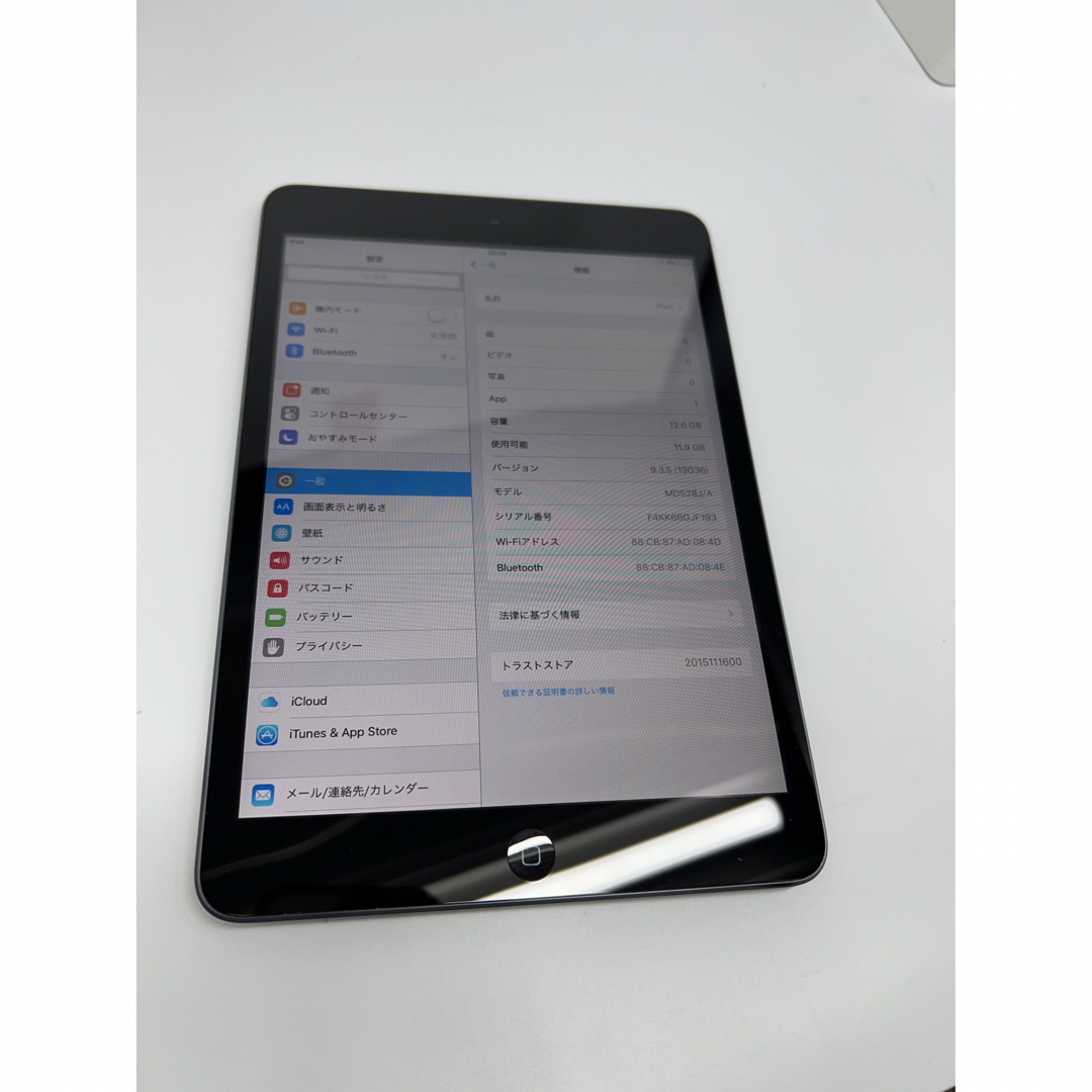 iPad Air2 本体のみ ジャンク品 128GB Wi-Fi シルバー - タブレット