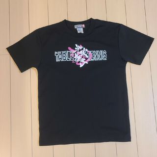 卓球　練習用ドライTシャツ　S(卓球)