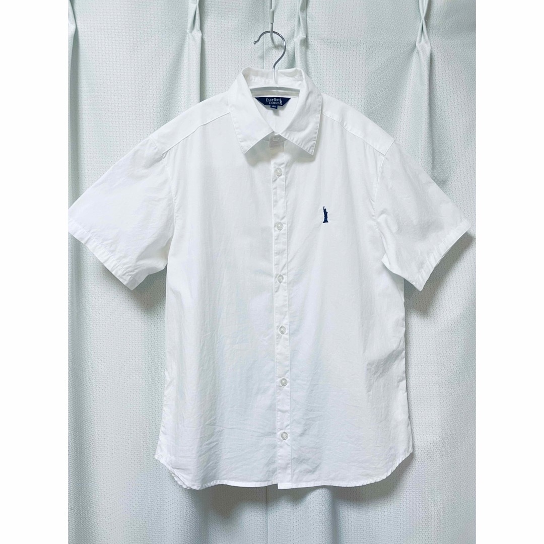 EASTBOY(イーストボーイ)のEASTBOY イーストボーイ 制服 シャツ ブラウス 半袖 160 S 小中高 レディースのトップス(シャツ/ブラウス(半袖/袖なし))の商品写真