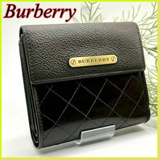 BURBERRY - 【極美品】バーバリー 二つ折り財布 ノバチェック レザー ...