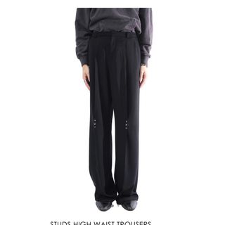 studs high waist trousers sullen 深水光太(スラックス)