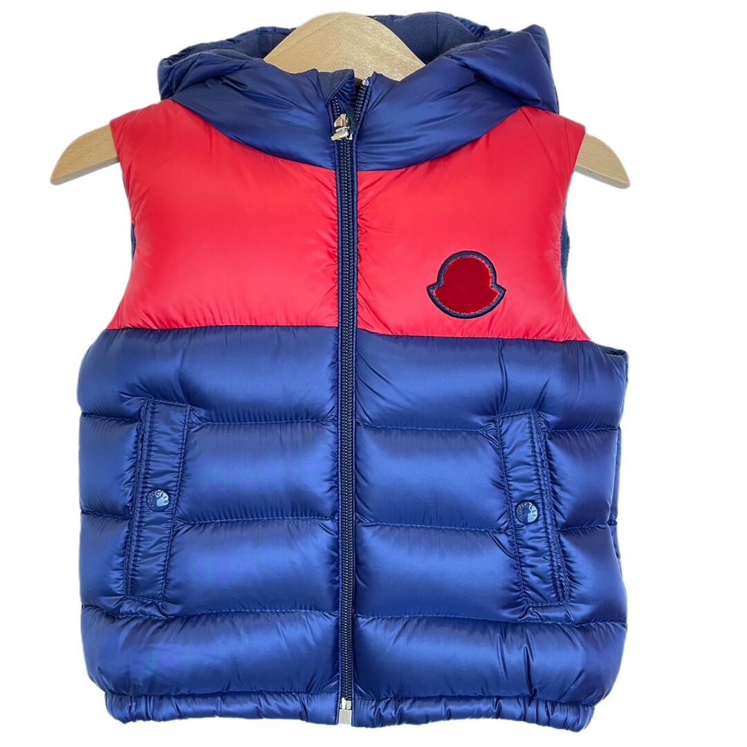 モンクレール　ダウンベスト　ホワイト　Moncler  3a  100cmキッズ服女の子用(90cm~)