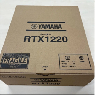 ヤマハ(ヤマハ)の【新品未使用】YAMAHA RTX1220 二台セット(PC周辺機器)