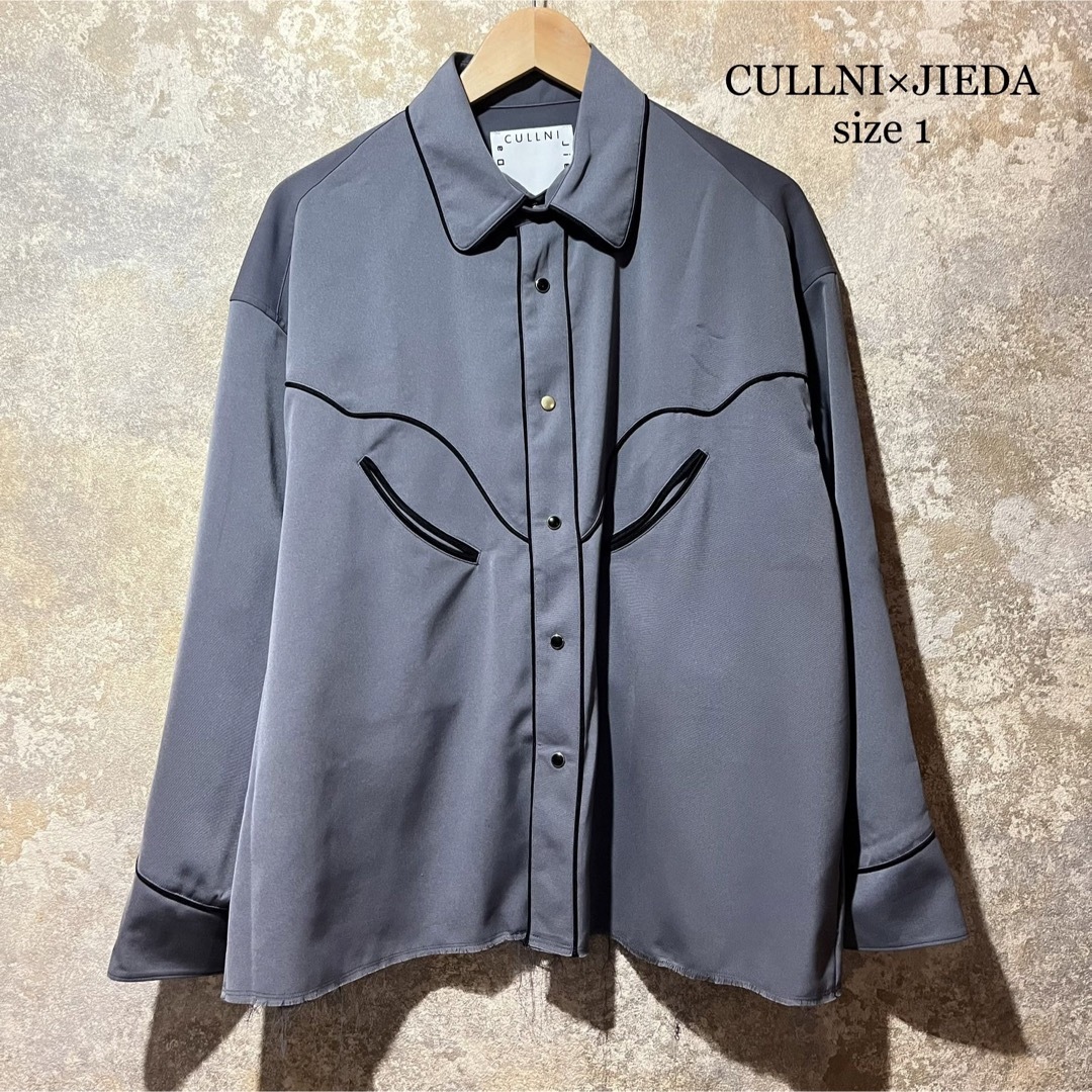 CULLNI×JIEDA STUDIOUS別注 WESTERN SHIRT