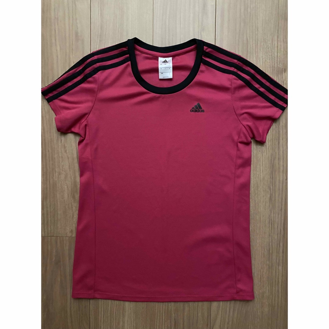 adidas(アディダス)のadidasアディダスTシャツ　美品♪ レディースのトップス(Tシャツ(半袖/袖なし))の商品写真