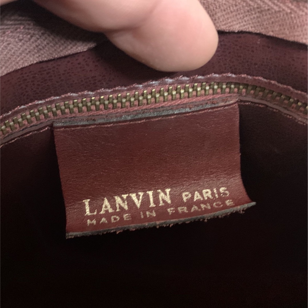 LANVIN（ランバン）paris ミニボストンバック