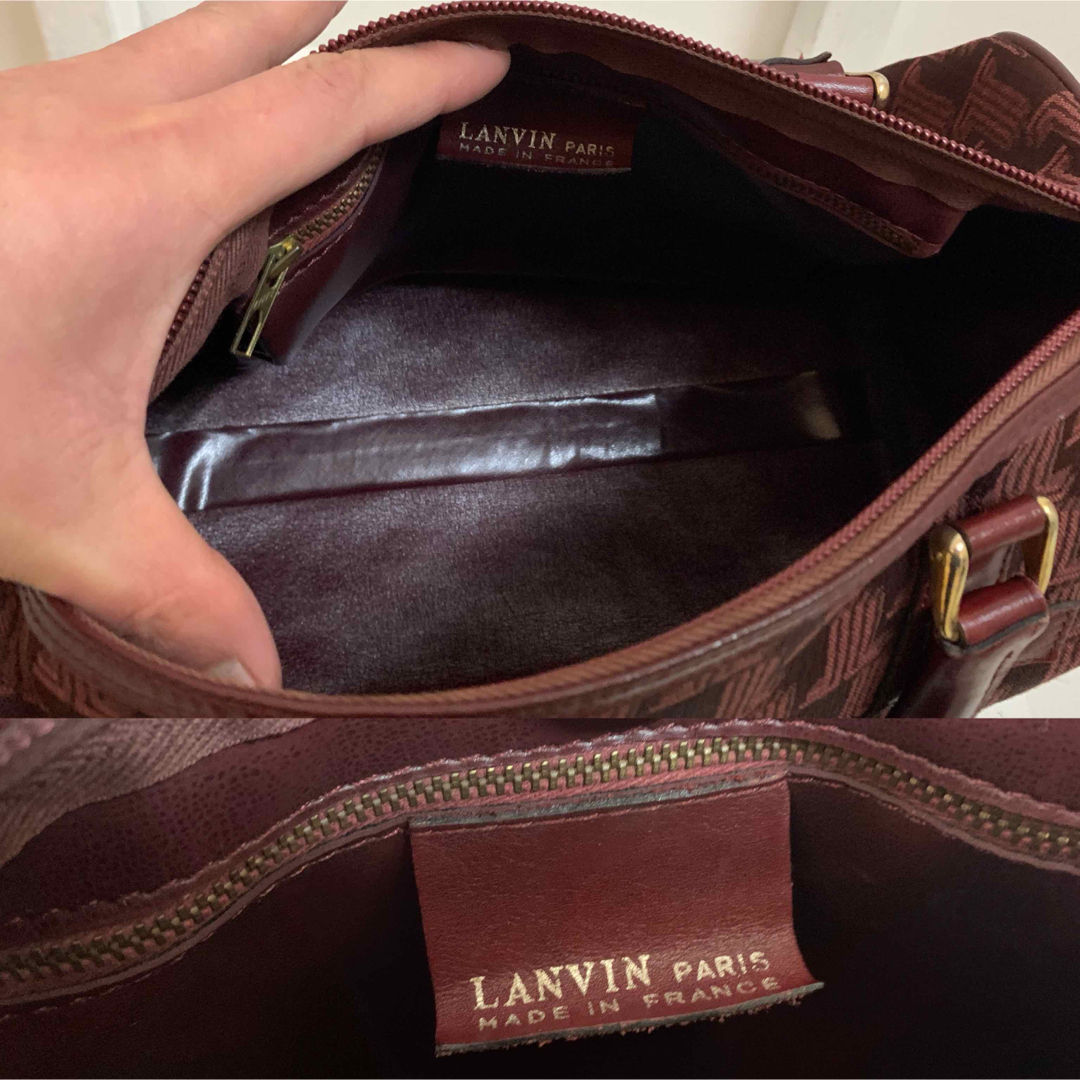 LANVIN（ランバン）paris ミニボストンバック