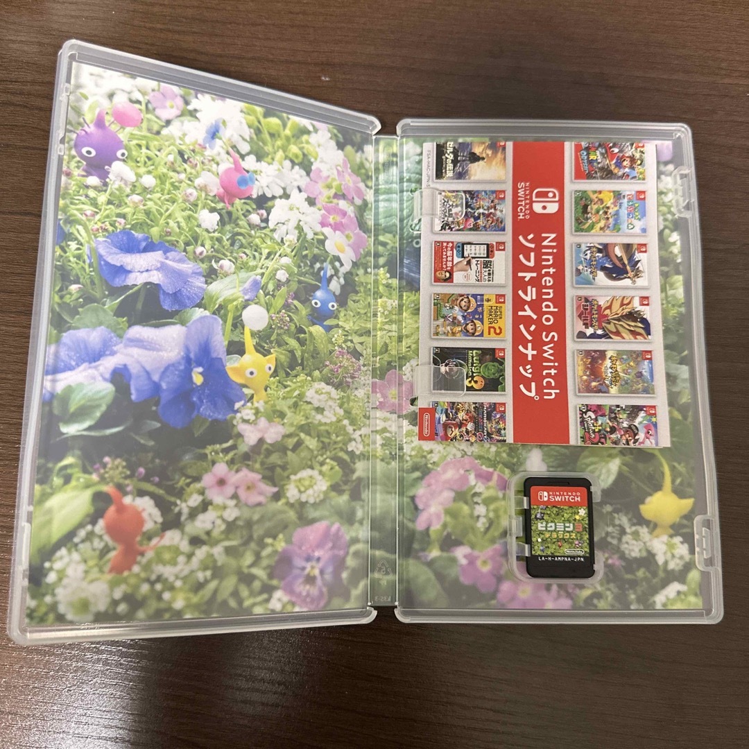 Nintendo Switch(ニンテンドースイッチ)のピクミン3 デラックス Switch エンタメ/ホビーのゲームソフト/ゲーム機本体(家庭用ゲームソフト)の商品写真