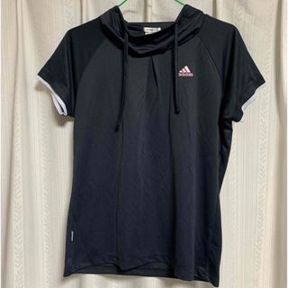 アディダス(adidas)のadidas☆レディース　半袖スポーツシャッ【L】(ウェア)