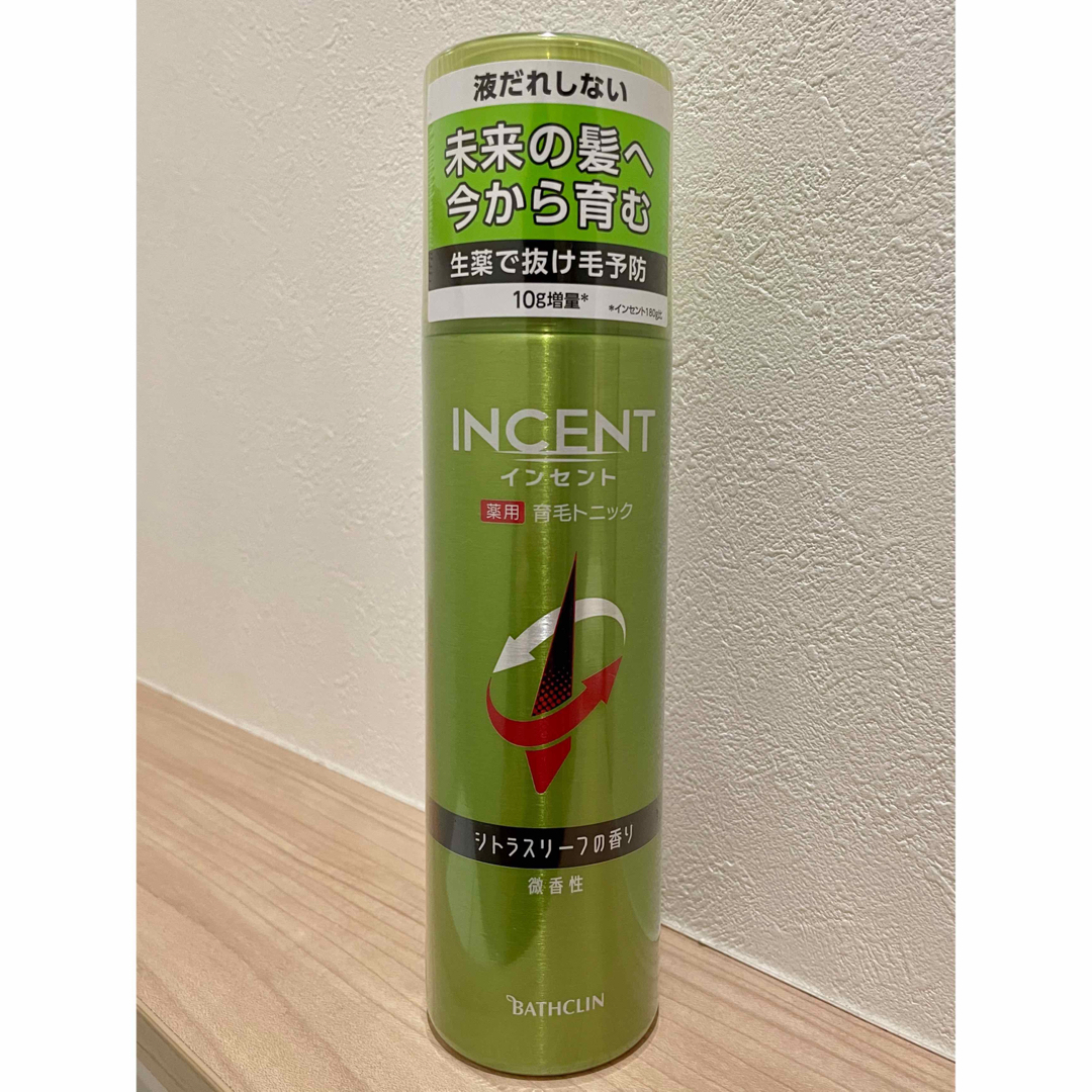 BATHCLIN(バスクリン)の[売約済] インセント 薬用育毛トニック 微香性 コスメ/美容のヘアケア/スタイリング(スカルプケア)の商品写真