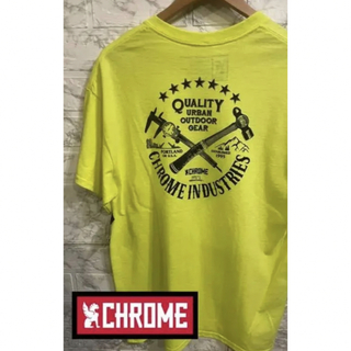 クローム(CHROME)のクローム　chrome Tシャツ　tee 蛍光色(Tシャツ/カットソー(半袖/袖なし))