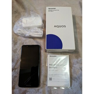 AQUOS sense3 lite ブラック 64 GB SIMフリー(スマートフォン本体)