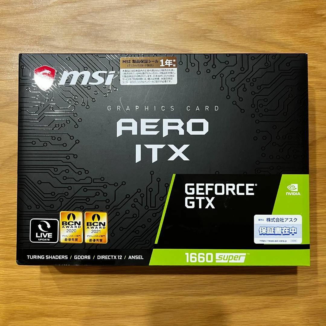 ‎GeForce GTX 1660 SUPER AERO ITX S1